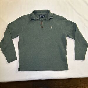Polo Ralph Lauren Soft Green Pullover Sweater Polo horse logo Polo pullover